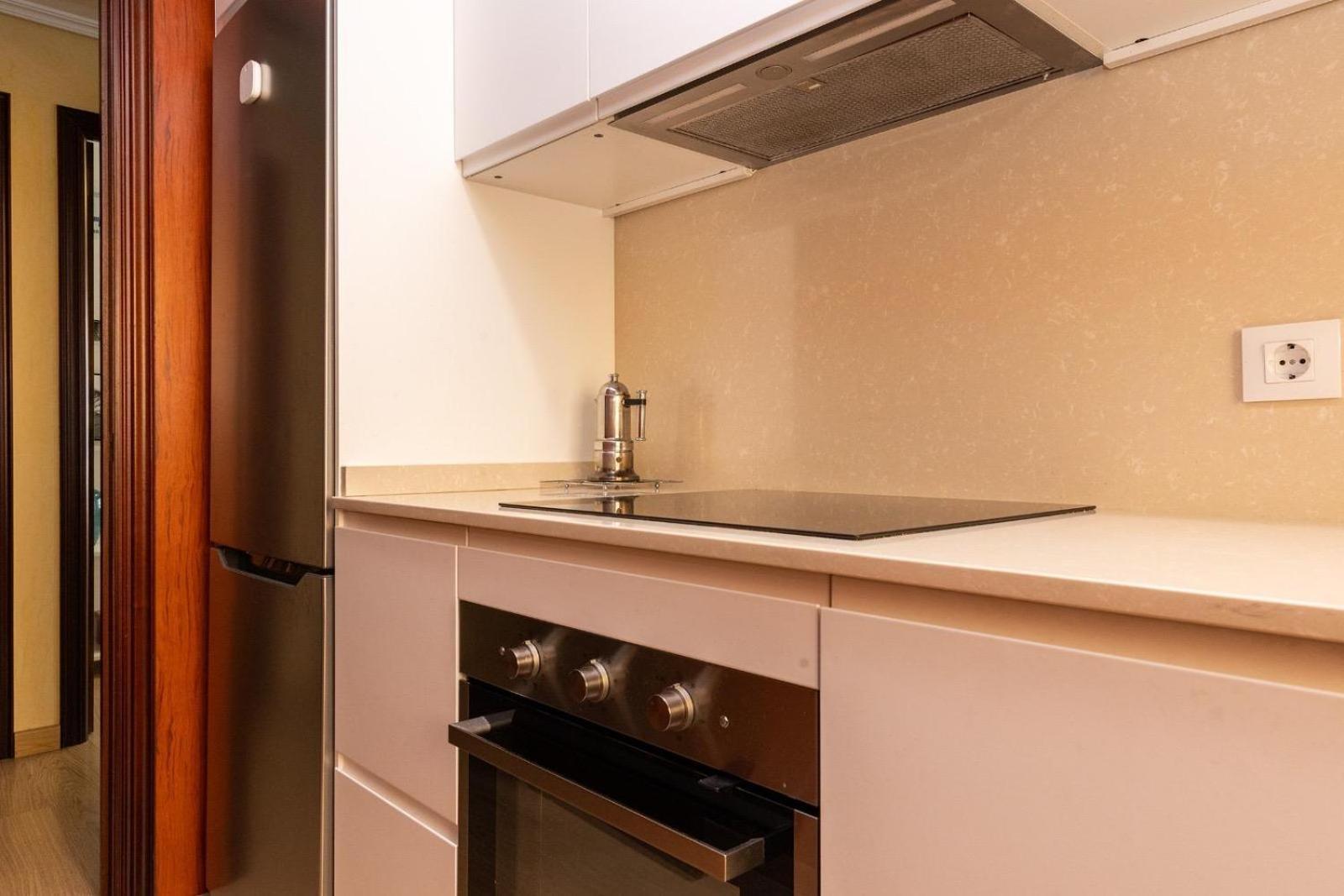 Apt 40 M2 Air Conditioning Abitacion-Salon-Cocina-Bano Radiant Heating Lägenhet Vigo Exteriör bild